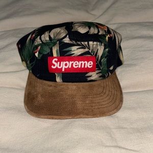 Rare Supreme Floral Camp Cap Navy Spring/Summer 2012
